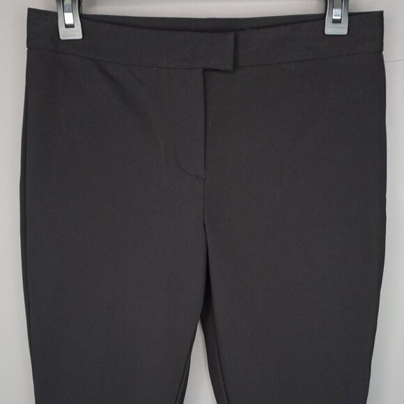 New Rag & Bone Rebecca Zip Vent Slim Fit Mid Rise Pants in Black size 4 - Picture 4 of 16